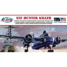 Atlantis US Navy Grumman S2F Tracker Hunter Killer 1:54 Scale Model Kit