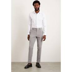 Burton Trousers & Shorts Burton Skinny Fit Light Grey Essential Suit Trousers 32L
