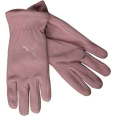 Pink Gloves & Mittens Puma Fundamentals Fleece Womens Adults Winter Gloves Pink 040861 04 UW Textile