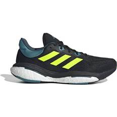 Adidas Brown - Men Running Shoes adidas Herren Solarglide Sneaker, Cblack/Luclem/Arcngt