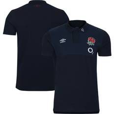 T-shirts & Tank Tops Umbro England Rugby Polo Shirt Navy Exclusive