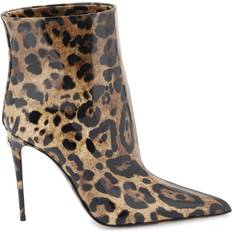 Dolce & Gabbana Ankle Boots Dolce & Gabbana Glossy Leather Ankle Boots