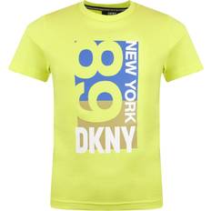 DKNY Boys Yellow NY69 Cotton T-shirt Years