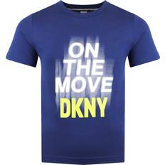 DKNY Boys Blue Cotton T-Shirt Years