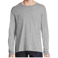 Unisex - Viscose T-shirts & Tank Tops Sols Pioneer Marl Long-Sleeved T-Shirt Grey