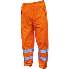 Scan Work Pants Scan Scawwhvmtlo Hi-Vis Orange Motorway Trousers 40in