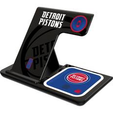Keyscaper Detroit Pistons 3-In-1 Wireless Charger