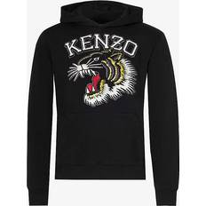 Kenzo Jumpers Kenzo Black Paris Tiger Varsity Hoodie 99J BLACK