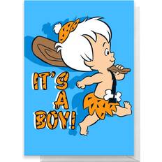 The Flintstones New Baby Boy Greetings Card Standard Card