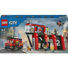 Lego Creator on sale Lego City Fire Station with Fire Engine 60414