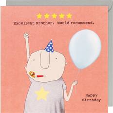 Cards & Invitations Rosie Made A Thing Five Star Brother Birthday Card