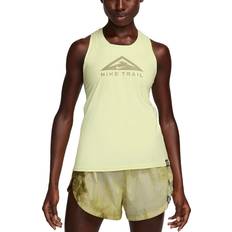 Women - Yellow Tank Tops Nike Women's Trail Running Tank Yellow, Yellow, Xs, Women Yellow