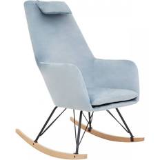 Blue Rocking Chairs Premier Housewares Interiors Rocking Chair