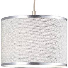 Silver Lamp Parts Happy Homewares Modern Designer Mini Diamond Silver Glitter Shade