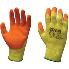 S Disposable Gloves Scan 2ANK32L-24 Knitshell Latex Palm Gloves Pack SCAGLOKSPK12