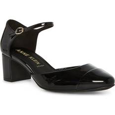 Anne Klein Pizetta Black Patent Women's Shoes Black