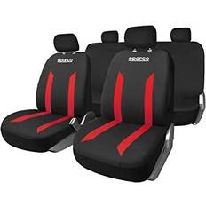 Sparco Complete set of Sabbia Seat Covers BlackRed Universal