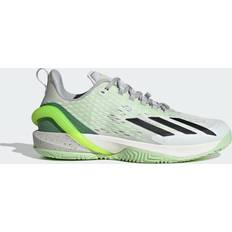 Green Racket Sport Shoes adidas Adizero Cybersonic Tennis Shoes SS24
