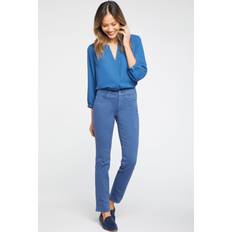 Sportswear Garment - Women Jeans NYDJ Petites Sheri Deja Blue Slim Jean