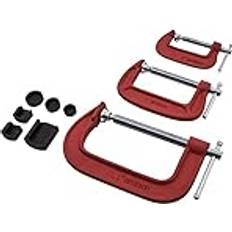 AmTech Clamps AmTech 3 G Set With Soft Jaws G-Clamp