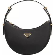 Prada Handbags Prada Womens Black Arqué Re-Nylon Mini Recycled-nylon Shoulder bag 1 Size