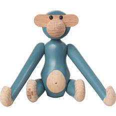 Kay Bojesen Monkey Mini Vintage Blue Figurine 9.5cm