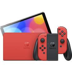 Game Consoles Nintendo Switch OLED Model Mario - Red Edition