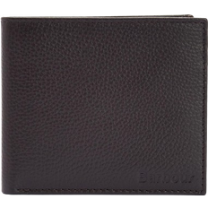 Barbour Amble Leather Billfold Wallet - Dark Brown