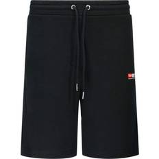Diesel Black - Men Shorts Diesel P-Tary-Division-Short Black Jogg Shorts