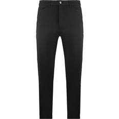 Armani Black - Men Trousers & Shorts Armani Emporio Slim Fit Mens Black Jeans Cotton Waist