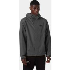 Rain Clothes Helly Hansen Seven-j Jacket Grey Man