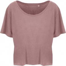 Ecologie Daintree EcoViscose Cropped T-Shirt Dusty Pink