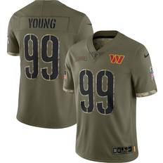 Nike Chase Young Washington Commanders Olive 2022 Salute To Service Limited Jersey