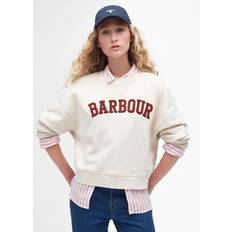Barbour M - Women Tops Barbour Silverdale Logo Sweatshirt, Calico