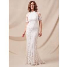 White - Women Dresses Phase Eight Women's Poppy Embroidered Wedding Dress