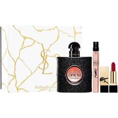Yves Saint Laurent Men Gift Boxes Yves Saint Laurent Black Opium Gift Set EdP 50ml + EdP 10ml + Lipstick