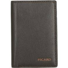 Picard Franz 1 Kreditkartenetui aus Rindsleder in der Farbe Cafe, 10,5x7x1,5 11584A5055