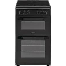Electric Ovens - Self Cleaning Cookers Hotpoint HD5V92KCB Black