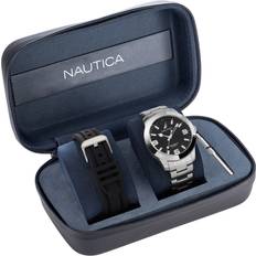 Watch Boxes Nautica Pacific Beach And Silicone Box Set