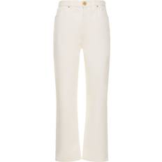 Balmain Trousers & Shorts Balmain High-rise straight jeans white