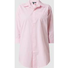 Stripes Sleepwear Lauren Ralph Lauren Women's Heritage Essential Sleepshirt Pink