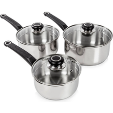 Morphy Richards Cookware Morphy Richards Equip Cookware Set with lid 3 Parts