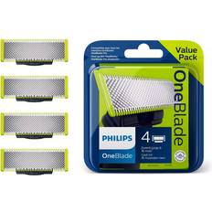 Dry Skin Razor Blades Philips OneBlade QP240 4-pack