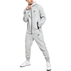 Nike Cotton Jumpers Nike Tech Fleece Full Zip Hoodie - Grey