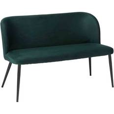 LPD Furniture Leeds Plywood Zara Green Settee Bench 121x81cm