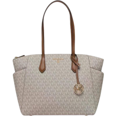 Michael Kors Totes & Shopping Bags Michael Kors Marilyn Medium Logo Tote Bag - Vanilla/Acorn