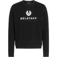 Belstaff Jumpers Belstaff Signature Round Neck Sweatshirt - Black
