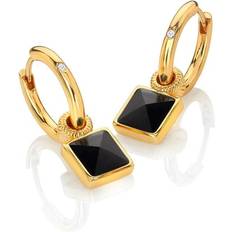 Onyx Earrings Hot Diamonds x Jac Jossa Black Onyx Earrings DE737