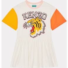 Kenzo Dresses Kenzo Kids Short-sleeved Dress Off White Girls 10Yrs