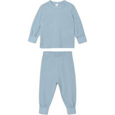 Babybugz Long Pyjama Set Duck Egg Blue 12-18